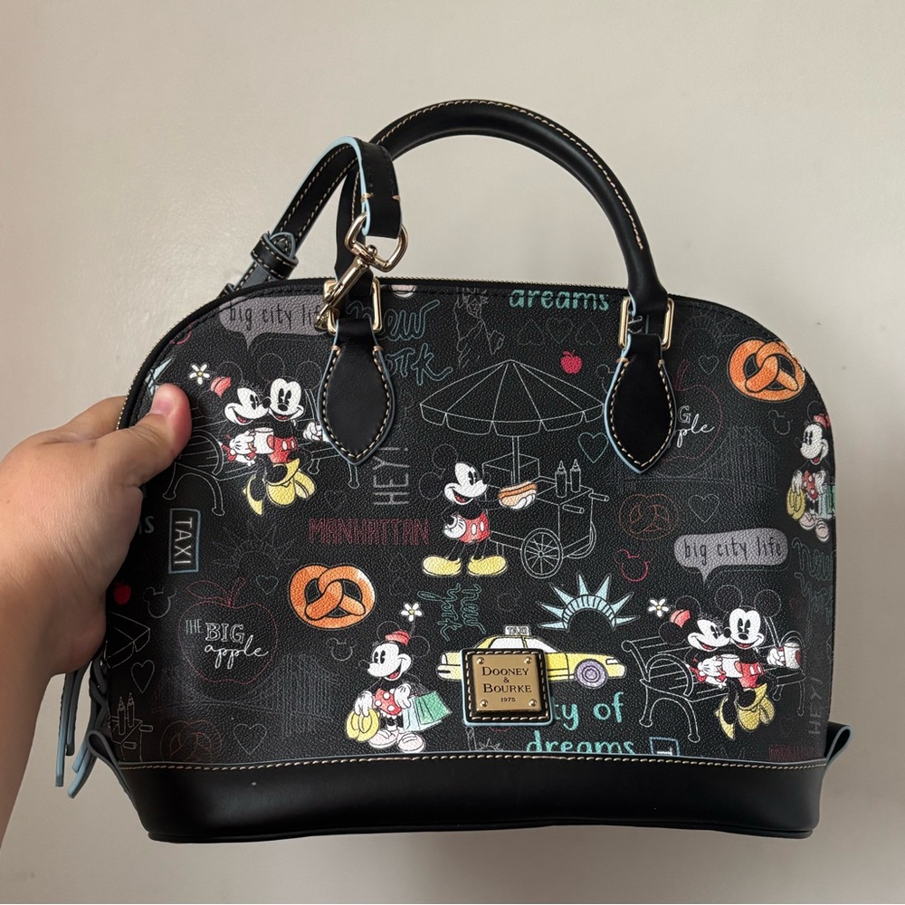 Dooney & Bourke authentic Disney satchel crossbody bag
